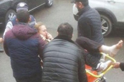 Azərbaycan yığmasının üzvü xəsarət aldı, həkim tapılmadı - FOTOLAR