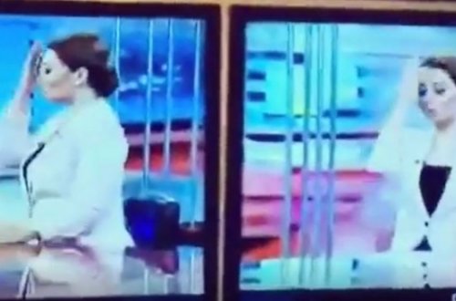 ATV-nin aparıcısının efirdən öncəki maraqlı görüntüləri yayıldı (VİDEO)