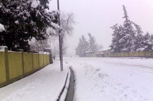 Azərbaycanda 17 dərəcə şaxta - Regionlara nə qədər qar yağıb?