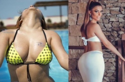 Afaq Aslan bu dəfə tamam soyundu (VİDEO 18+)
