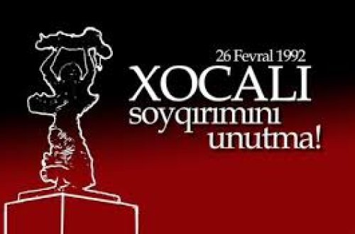 Sakinlərdən Xocalı biabırçılığı - 