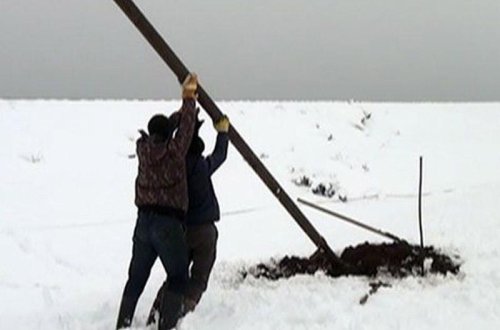 Astara təcrid olundu - Rabitə və elektrik verilişi dayandı