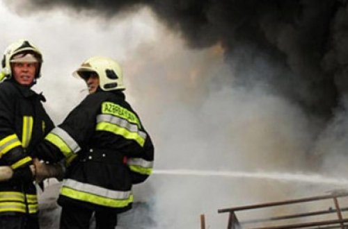 Bakıda mənzildə yanğın olub