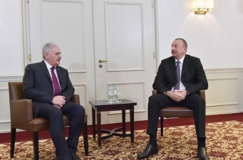 İlham Əliyev Münhendə Binəli Yıldırımla görüşdü – FOTOLAR