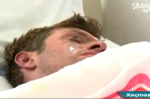 Xaçmazda DƏHŞƏT: Ata uşaqlarına görə özünü oda atdı - VİDEO