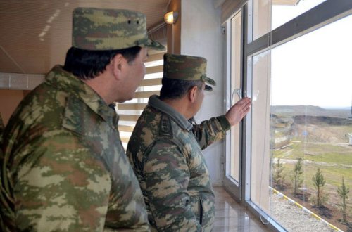 Zakir Həsənov yeni hərbi obyektlərin açılışında – FOTO