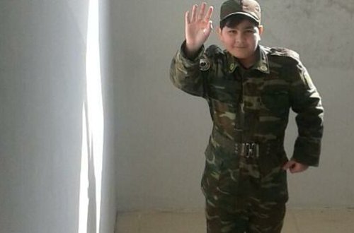 Astara rayon 5 saylı orta məktəbdə  - XOCALI DƏRSİ