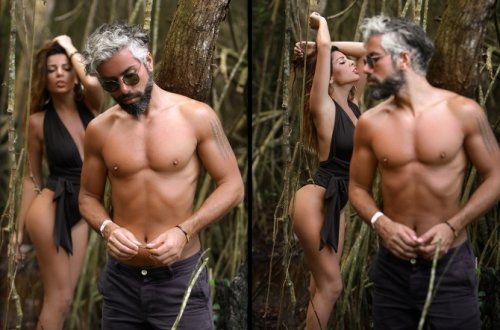 Azərbaycanlı modelin çimərlikdən qaynar FOTOSESİYASI