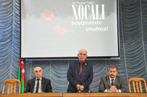 MDU-da Xocalı soyqırımının 25-ci ildönümünə  həsr olunmuş elmi-nəzəri konfrans