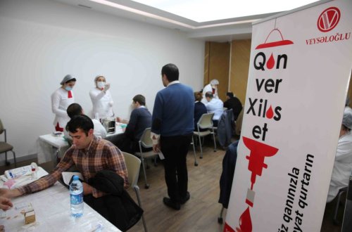Veysəloğlu Şirkətlər Qrupu “Bir damla qan qurtarılan bir can” adlı növbəti qanvermə aksiyasını həyata keçirdi