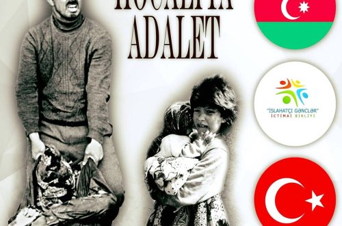 İstanbulda Xocalıya Ədalət Həftəsi keçirilib-FOTOLAR