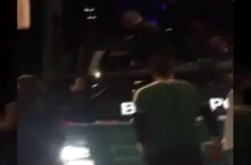 Futbolçulara SİLAHLI HÜCUMun VİDEOsu yayıldı