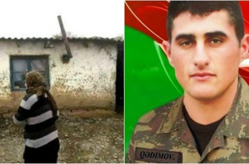 Fevral şəhidimizin yaşadığı evin halı ÜRƏK PARÇALADI: Uçuq, sökük...