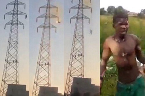 Dünyada ilk dəfə: elektrik vurdu, 30 metrdən düşdü, sağ qaldı - VİDEO 