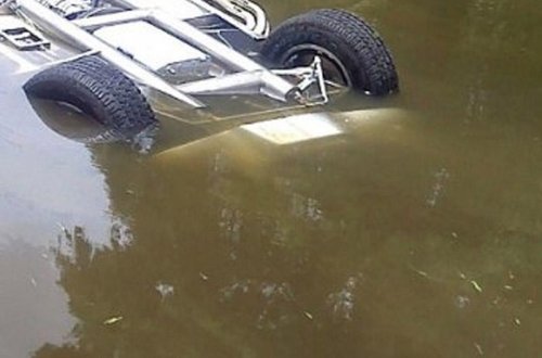 Şəmkirdə maşın kanala aşdı - SÜRÜCÜ ÖLDÜ