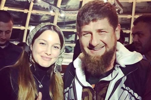 ASGA Rusiya nümayəndəliyinin üzvü Ramzan Kadırovla - FOTOLAR