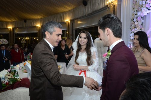 Birinci vitse-prezident Mehriban Əliyevanın təşəbbüsü ilə Bakıda valideyn himayəsindən məhrum gənclərin toy mərasimi keçirilib