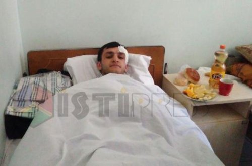 Dəhşətli qəzada yaralanan tələbə: 