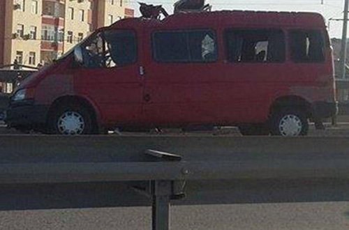 16 nəfərlik maşına 28 nəfər necə yerləşib? - ŞOK AÇIQLAMA