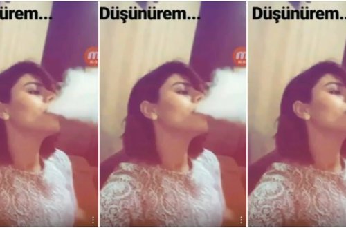 Nişanlısından ayrılan Rəqsanənin qızı depressiyaya düşdü, qəlyan çəkdi + VİDEO