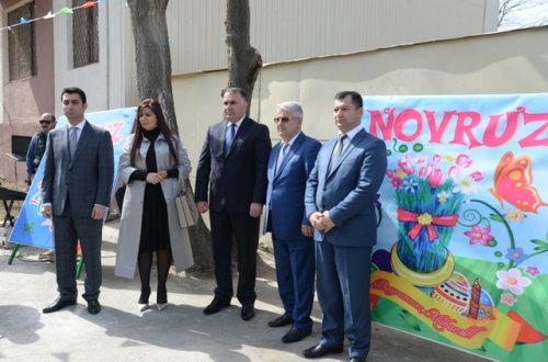 Nəsimi rayonunda Novruz bayramı ərəfəsində  növbəti “Abad həyət” sakinlərin ixtiyarına verildi