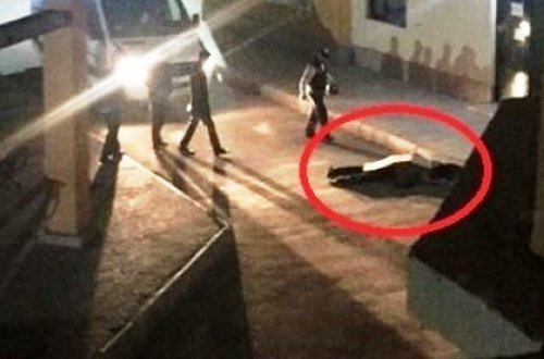 Özünü 17-ci mərtəbədən atan Mövludun intihar anı FOTODA