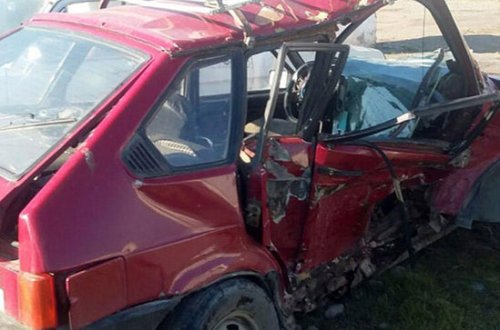 Gəncədə DƏHŞƏTLİ QƏZA: Ölən və yaralananlar var - FOTO