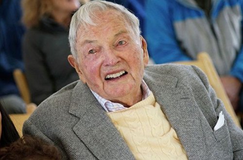 Amerikalı milyarder Devid Rokfeller ölüb