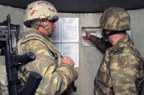 Zakir Həsənov cəbhədə - FOTOLAR