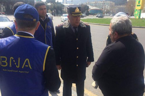 Reydlər başladı: 21 sürücü cərimələndi - FOTOLAR