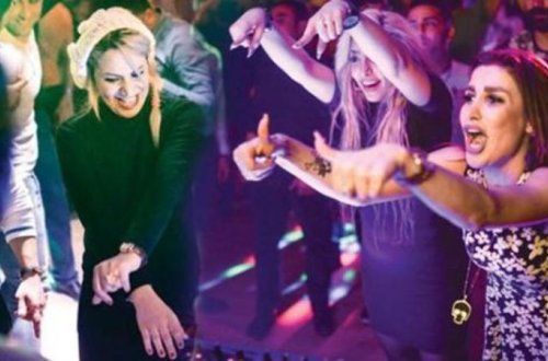 İranlı qızların bayram günlərində gecə klubu əyləncələri - VİDEO
