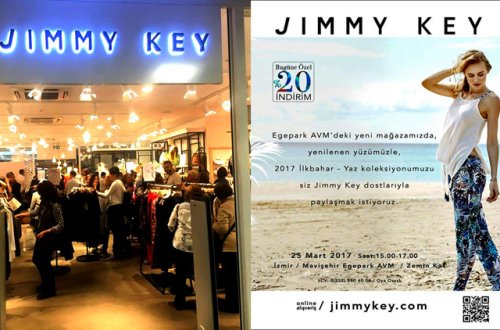 “Jimmy Key”-in növbəti dükanının açılışı oldu – İZMİRDƏ