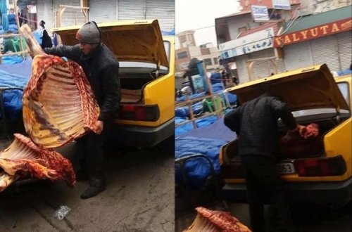 İtən 5 min eşşəyin axtarışı: “8-ci kilometr” bazarında murdar ət satışı ilə bağlı şok VİDEO, FOTOLAR