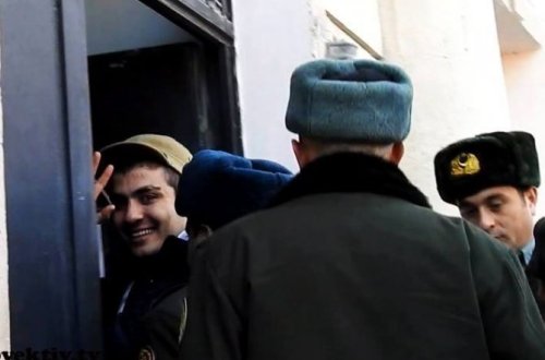 Mehman Hüseynovun həbsdən sonra ilk - FOTOSU