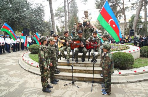 Binəqədi rayonunda Milli Qəhrəman Fərhad Hümbətovun  anım tədbiri keçirilmişdir