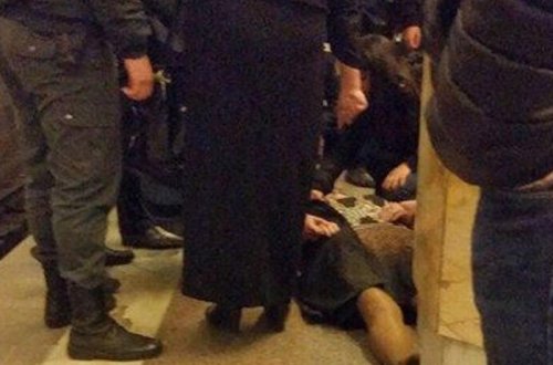 Bakı metrosunda FACİƏ: qatar sərnişini vurdu - FOTO