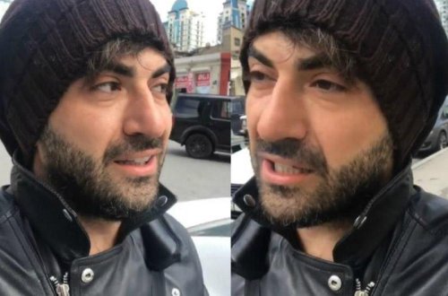 Zaur Bakını piyada gəzdi: 