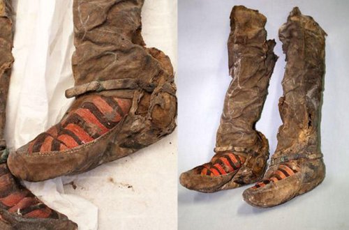 1100 il əvvələ aid qadın cəsədi tapıldı - Ayağında 