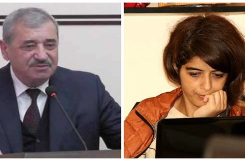 İcra başçısının sillə çəkdiyi xanım jurnalist: 