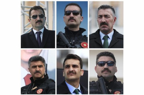 Ərdoğanın bığı dəbə düşdü - FOTO