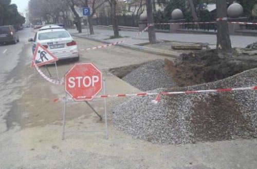 Bakının bu yollarında maşın sürmək mümkün olmayacaq