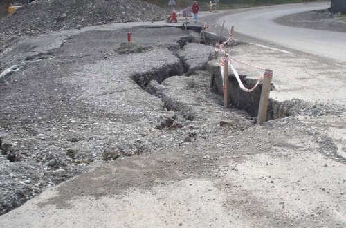 Şahdağ Milli Parkının ərazisində UÇQUN : Yol bağlandı