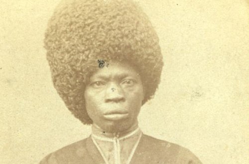 XIX əsrdə Qarabağda yaşamış qaradərili - FOTO