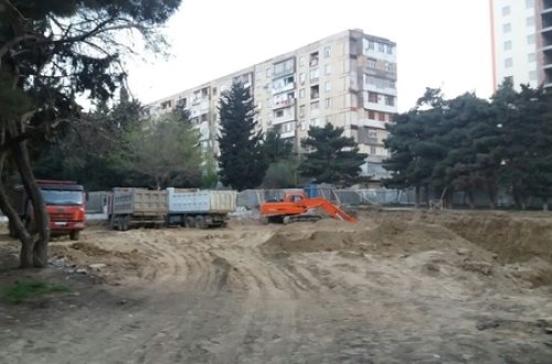 Xətaidə əhalinin istirahət parkı hasara alınıb, iş adamlarına satılır - FOTOLAR