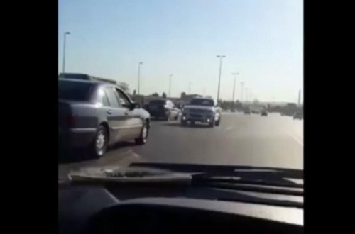 Azərbaycanda toy karvanında təhlükəli hərəkət - 