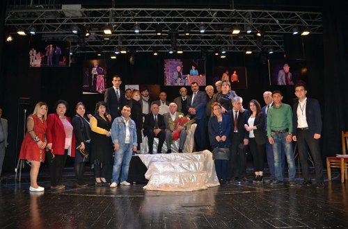 Mingəçevir Teatrında Yaradıcılıq gecəsi keçirildi.