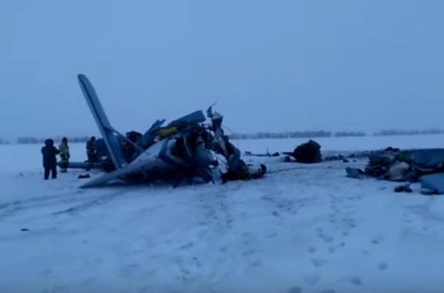 Rusiyada təyyarə qəzaya uğradı – SON DƏQİQƏ