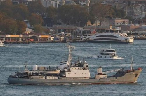 Rusiyanın hərbi gəmisi 