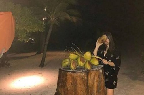 Məmur qızının yeni fotoları: Maldivdə bal ayı...