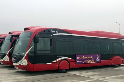 Avtobusda sərnişinlər cərimələnəcək - FOTOLAR